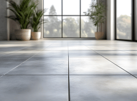 Grouting between ceramic tile